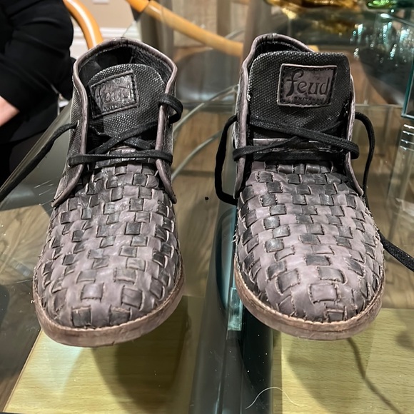 FUED BRITANNIA LACE UP LEATHER SHOE